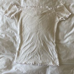 Women off the shoulder top